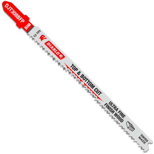 Diablo - Bi-Metal T-Shank Jigsaw Blades 13 TPI for Ultra Fine Fi…