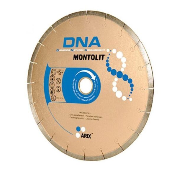 Montolit - DNA Diamond Wet-Only Blade