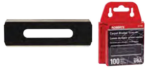 Roberts - Heavy Duty Round-End Carpet Blades (Pack of 100)