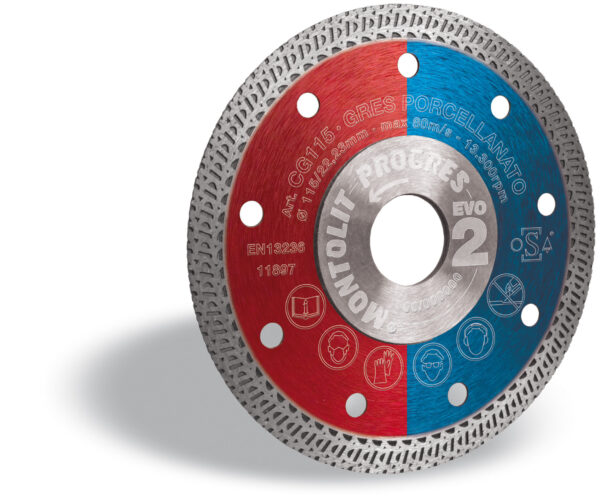 montolit - diamond wet/dry blade red line 4 1/2"