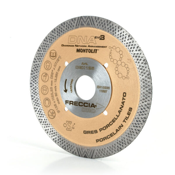 Montolit - Diamond Wet/Dry Blade Freccia Ora 5"