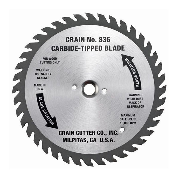 Crain - 6-1/2" Carbide-Tipped Saw Blade