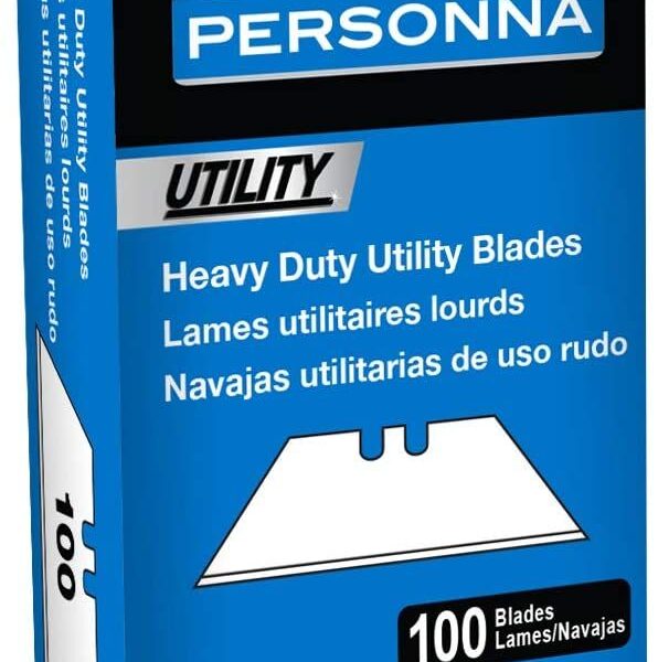 Traxx - Personna .024" HD 2-Notch Utility Blades (Pack of 100)