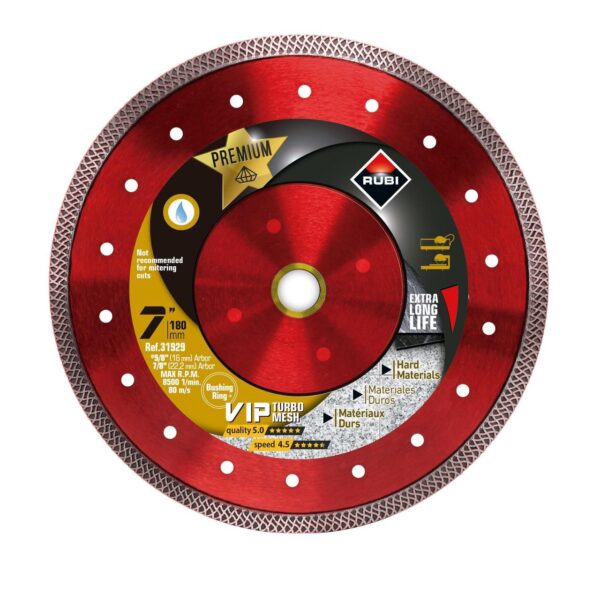 Rubi - Viper Wet Diamond Blade 7"