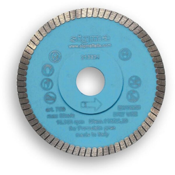 Sigma - Dry Diamond Turbo Blade 4-1/2" for 36A3
