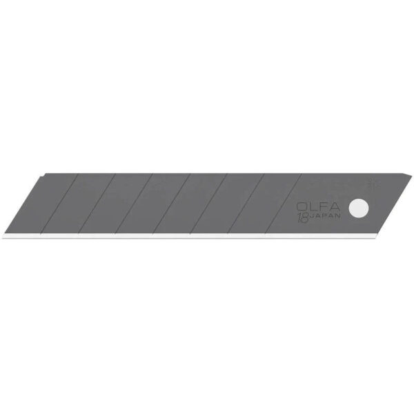 Olfa - Utility Blade Heavy-Duty Snap-Off Black 18 mm (Pack of…