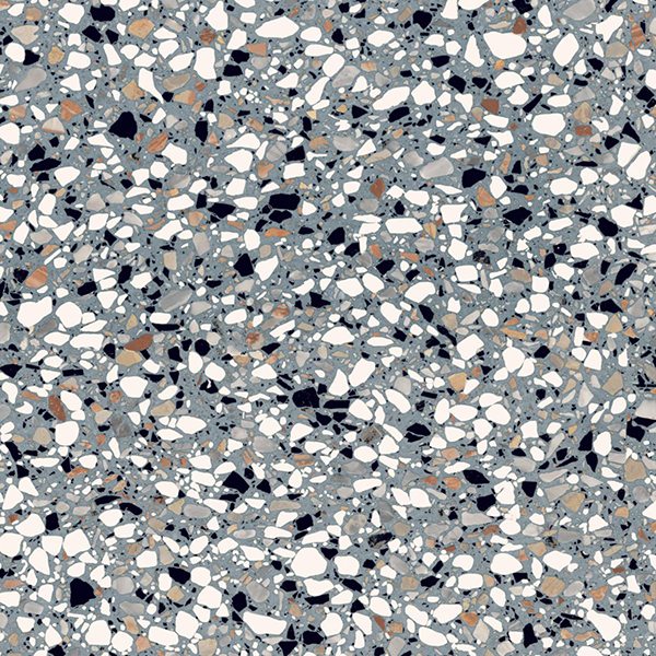 Centura Floor Tiles Frammenti Azzurro Micro Natural 8" x 8"