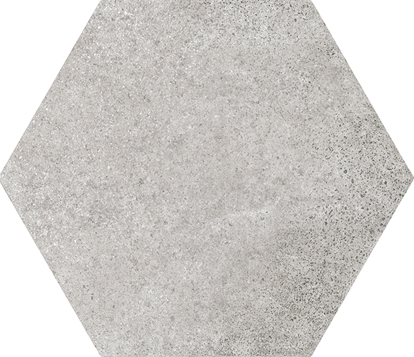 Centura Floor Tiles Hexatile Cement Grey Matte 7" x 8" (7.69 sqft/box)