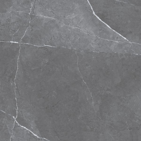 Centura Floor Tile Leiva Dark Grey Polished 24" x 24"