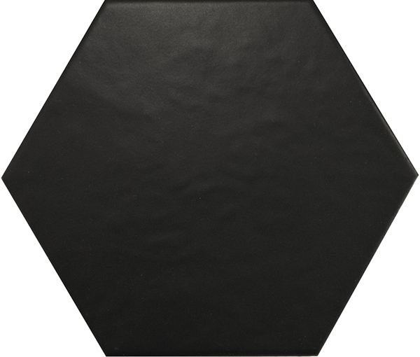 Centura Floor Tiles Hexatile Matte Nero 7" x 8" (7.69 sqft/box)