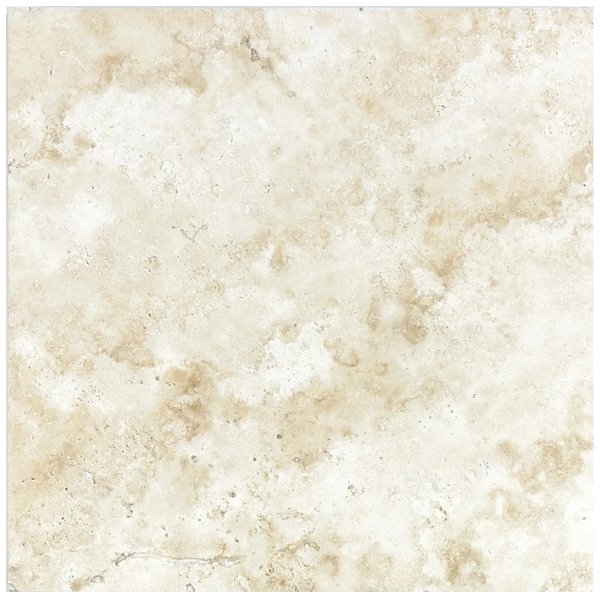 Anatolia Floor Tiles Ivory Travertine Brushed 8" x 8"