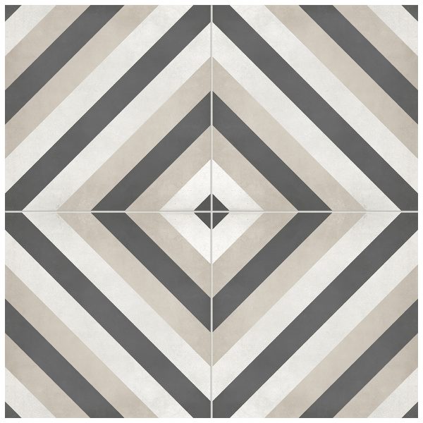 Anatolia Floor Tile Form Sand Diamond Matte 7-3/4" x 7-3/4"
