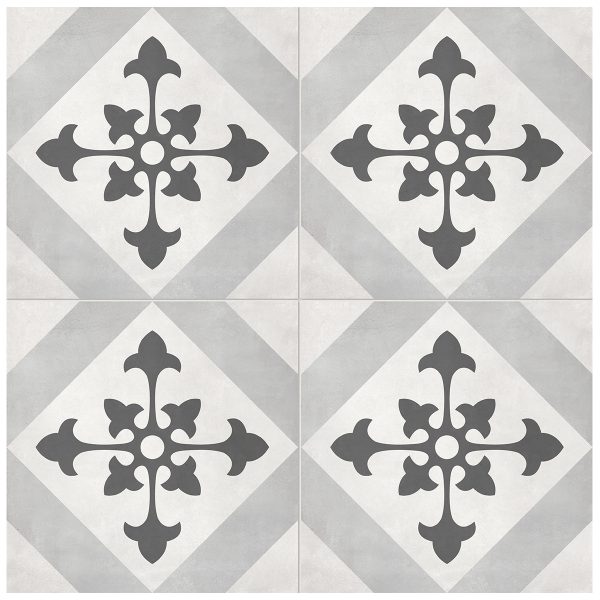 Anatolia Floor Tile Form Ice Northstar Matte 7-3/4" x 7-3/4"
