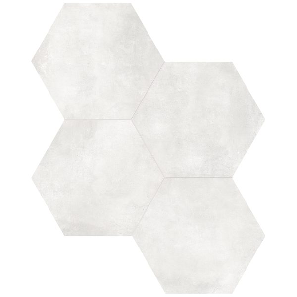 Anatolia Floor Tile Form Ivory Matte 7" x 7-3/4"