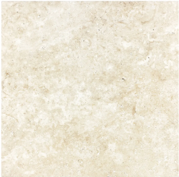 Anatolia Floor Tiles Ivory Travertine Brushed 16" x 16"