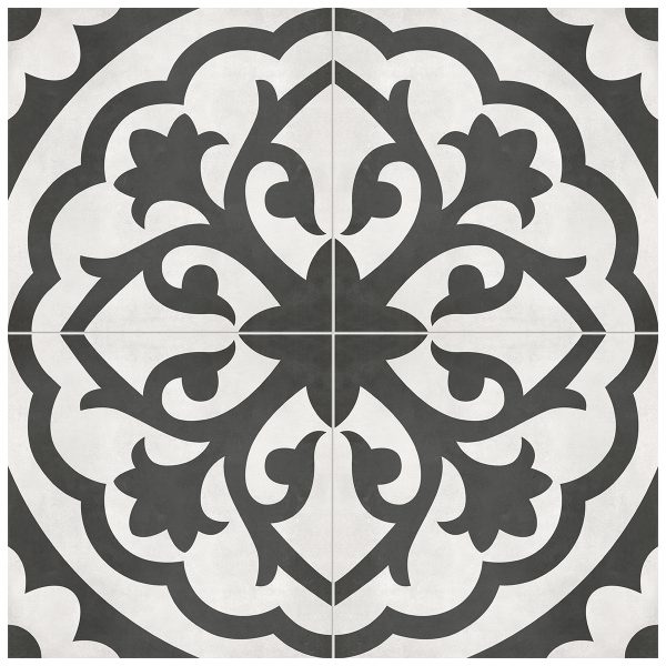 Anatolia Floor Tile Form Monochrome Lotus Matte 7-3/4" x 7-3/4"