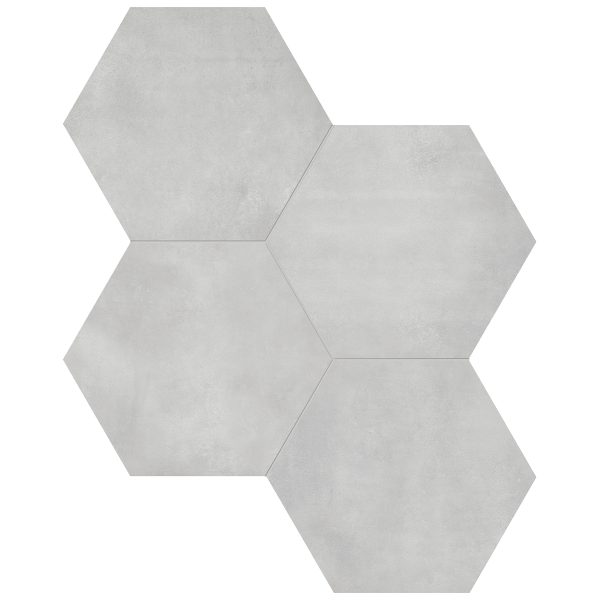 Anatolia Floor Tile Form Ice Matte 7" x 7-3/4"
