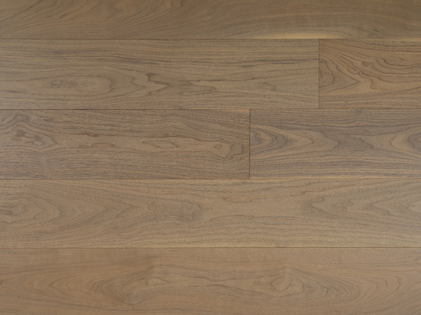 vidar engineered hardwood american black walnut herringbone provence herringbone select 5" - 3/4"