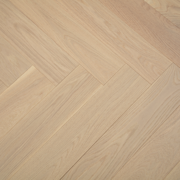 Vidar Engineered Hardwood American Oak Herringbone Naked Oak Herringbone Character 5" - 3/4" (20.99 sqft/box)