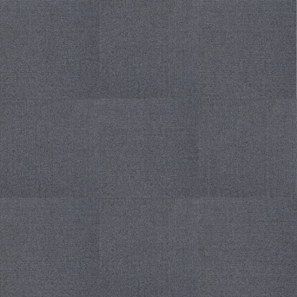 Next Floor Carpet Tiles Pinstripe Grey Flannel 20" x 20"