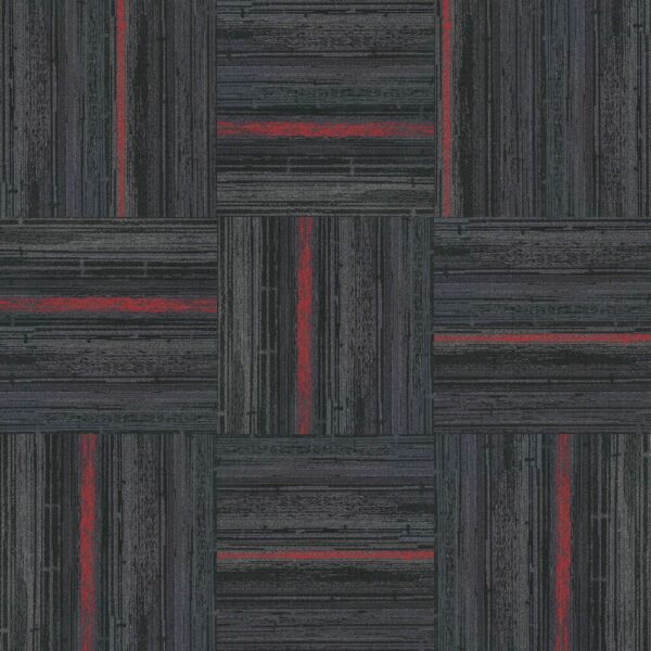 Next Floor Carpet Planks Context Midnight 20" x 40"