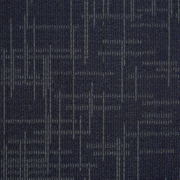 Next Floor Carpet Tiles Foundation Steel Blue 20" x 20"