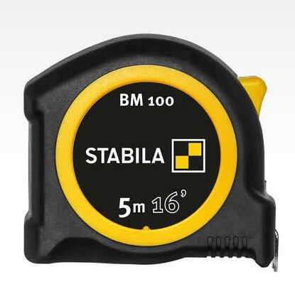Stabila - Pocket measuring tape BM 100 5 m/16'