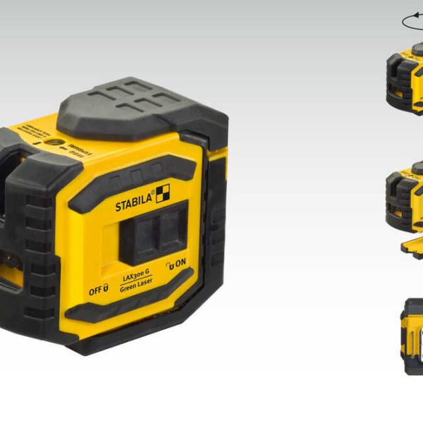 Stabila - LAX 300 G Cross Line Plus Plumb Point Laser