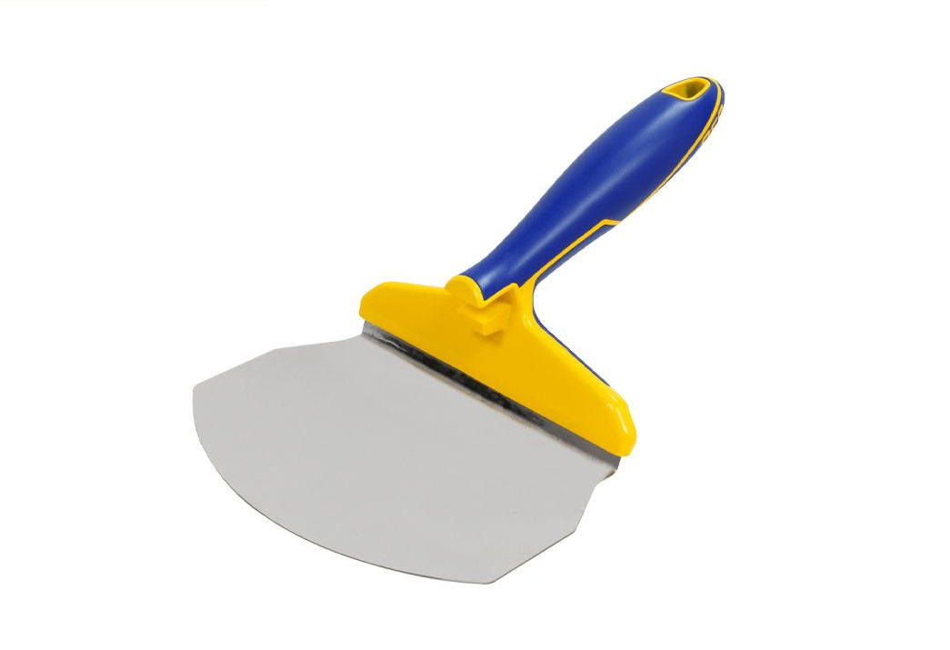 qep - bucket trowel stainless steel 6-1/2" x 10-1/2" with comfort grip handle 1 qep - bucket trowel stainless steel 6-1/2" x 10-1/2" with comfort grip handle