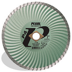 pearl abrasive - p4 gen. purpose waved core turbo blade, 8mm rim 9" x 0.080" x 7/8", 5/8" 1 pearl abrasive - p4 gen. purpose waved core turbo blade, 8mm rim 9" x 0.080" x 7/8", 5/8"