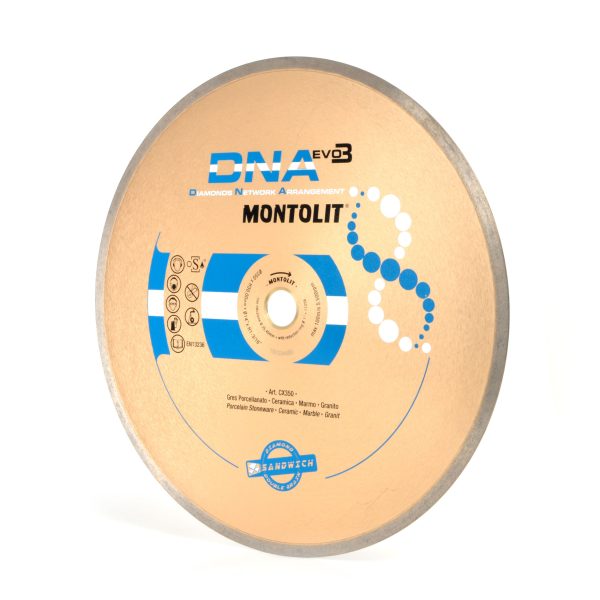 Montolit - Diamond Blade CX350 DNA Technology - Ceramic Diameter 350 mm