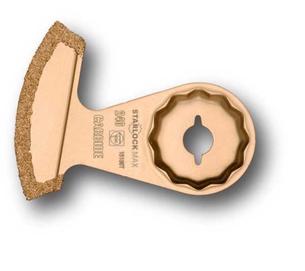 fein - carbide saw blade with cut width of 3/64" and starlock max mount