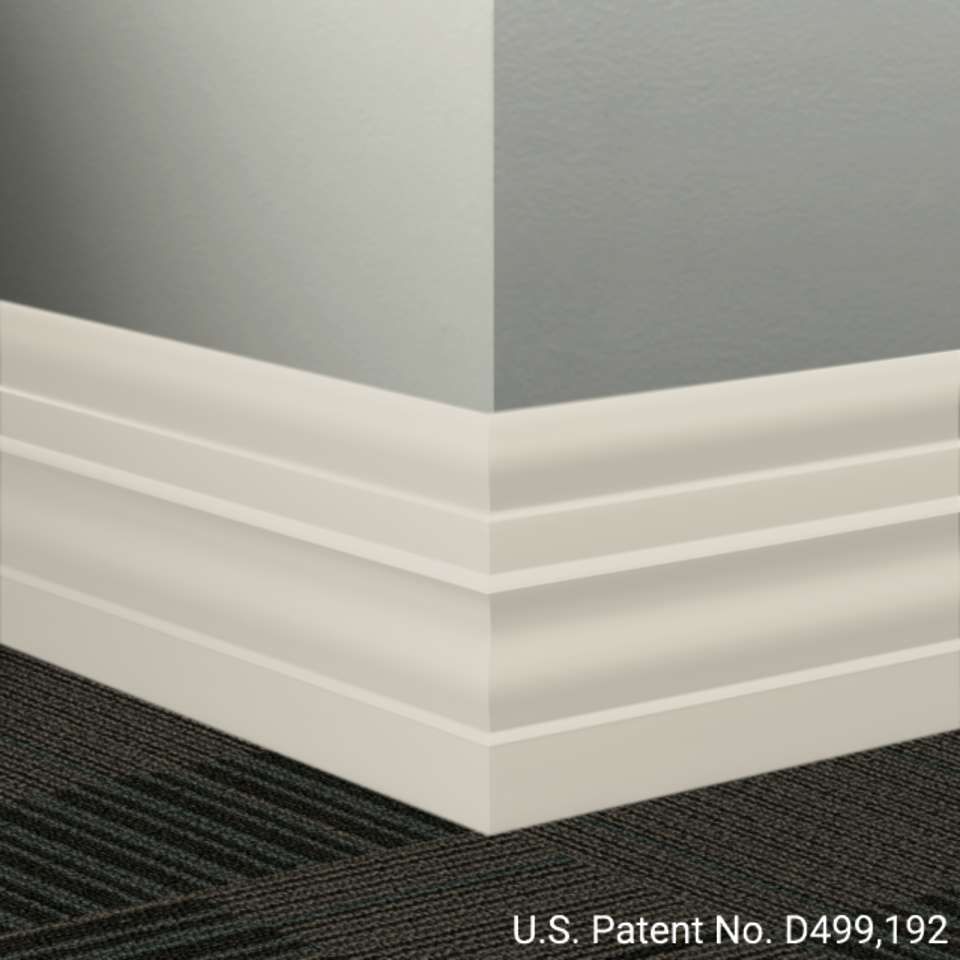 tarkett - millwork wall finishing system - mw 27 e attaché 6" #27 mist - wallbase 8' (pack of 8) 1 tarkett - millwork wall finishing system - mw 27 e attaché 6" #27 mist - wallbase 8' (pack of 8)