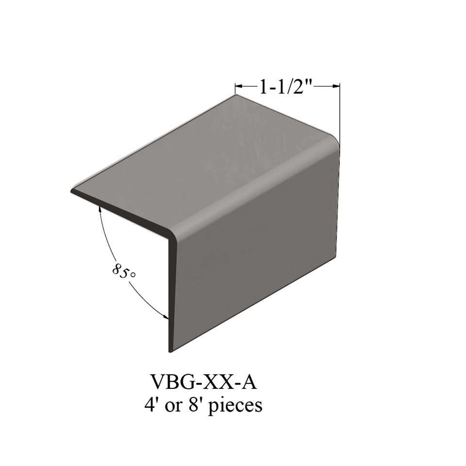 tarkett - corner guards - vbg 47 a48 corner guard 1 ½” #47 brown - wallbase 4' 1 tarkett - corner guards - vbg 47 a48 corner guard 1 ½” #47 brown - wallbase 4'