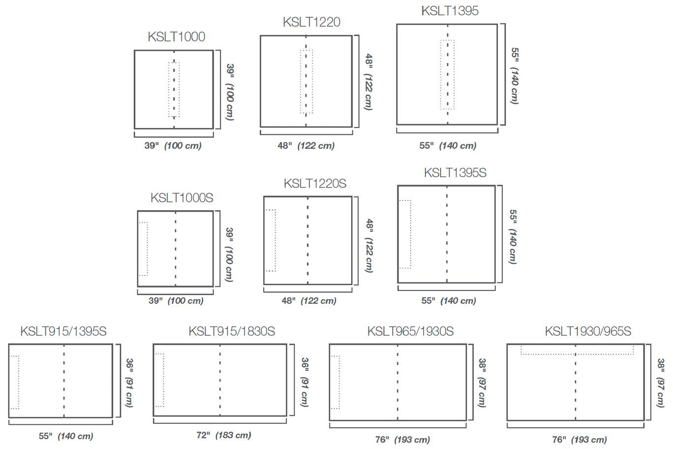 schluter - kerdi-shower-lt prefabricated sloped shower base with side outlet position 1-13/16" x 48" x 48" 1 schluter - kerdi-shower-lt prefabricated sloped shower base with side outlet position 1-13/16" x 48" x 48"