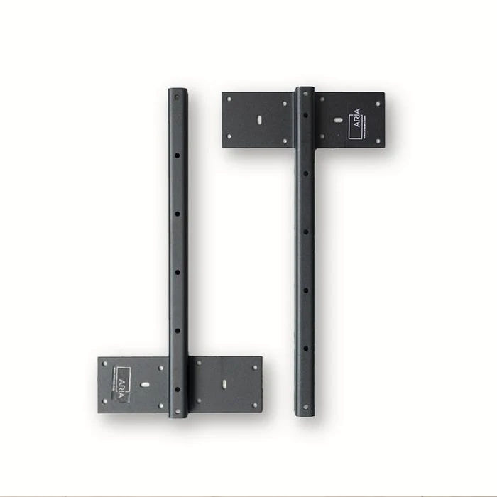 fittes - floating shower sets structural support kit luxe matte black 12" 1 fittes - floating shower sets structural support kit luxe matte black 12"