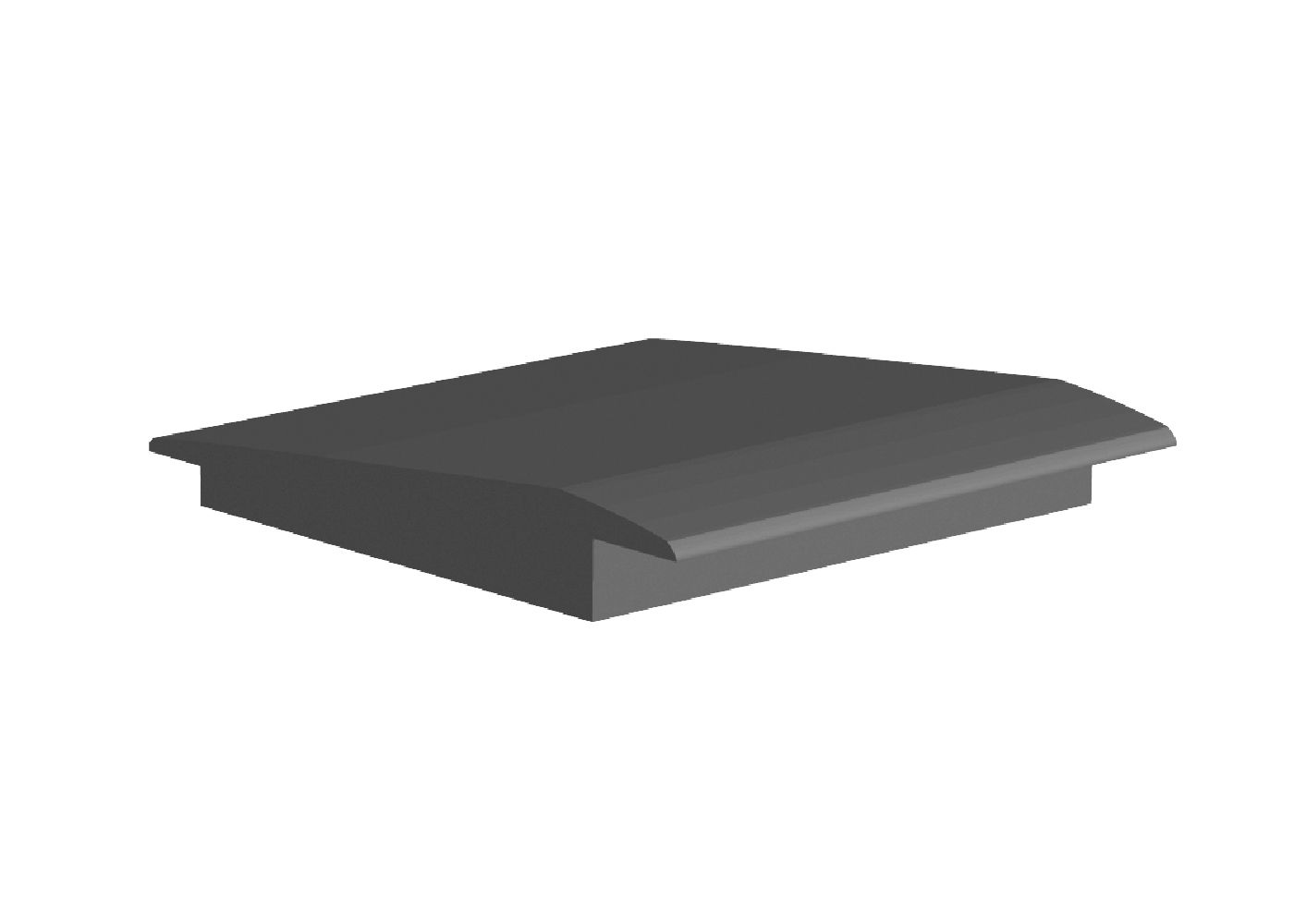 core flooring - carpet reducer vinyl #14 light grey - from 1/8" (3.2 mm) to 1/4" (6.4 mm) x 2-3/8" x 12' 1 core flooring - carpet reducer vinyl #14 light grey - from 1/8" (3.2 mm) to 1/4" (6.4 mm) x 2-3/8" x 12'