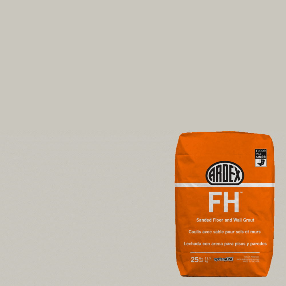 ardex - fh sanded floor & wall grout - fresh lily #02 - 25 lb 1 ardex - fh sanded floor & wall grout - fresh lily #02 - 25 lb