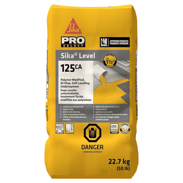Sika - Self-Leveling Underlayment Sika Level 125 Polymer-Modified Hi Flow 22.7 kg