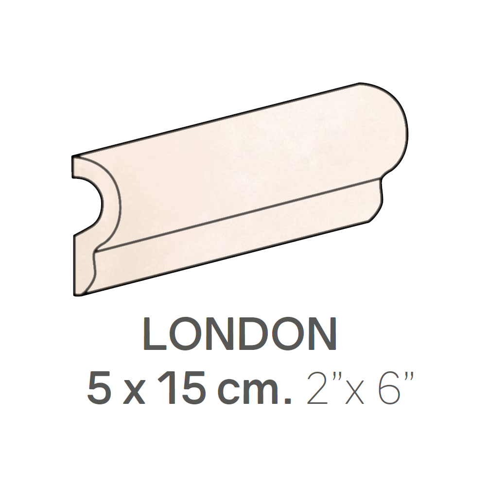 centura ceramic wall molding london masia cream glossy 2" x 6" (pack of 24) 1 centura ceramic wall molding london masia cream glossy 2" x 6" (pack of 24)