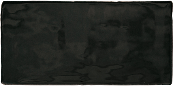 Centura Wall Tiles Masia Black Glossy 3" x 6" (11 sqft/box)