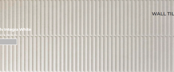 Centura Wall Tiles Integra White Matte 16" x 48"