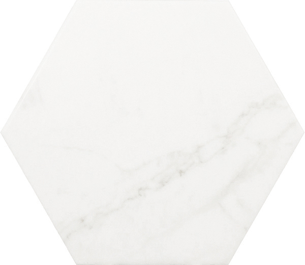 Centura Wall Tiles Carrara Hexagon Matte 7" x 8" (7.69 sqft/box)