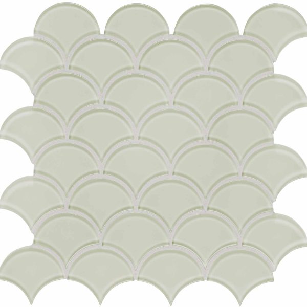 Anatolia Glass Mosaic Element Sand Scallop 12" x 12"
