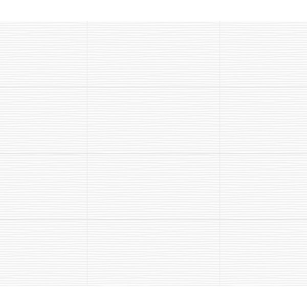 Anatolia Wall Tile Linea White Magnitude Glossy 12" x 24"