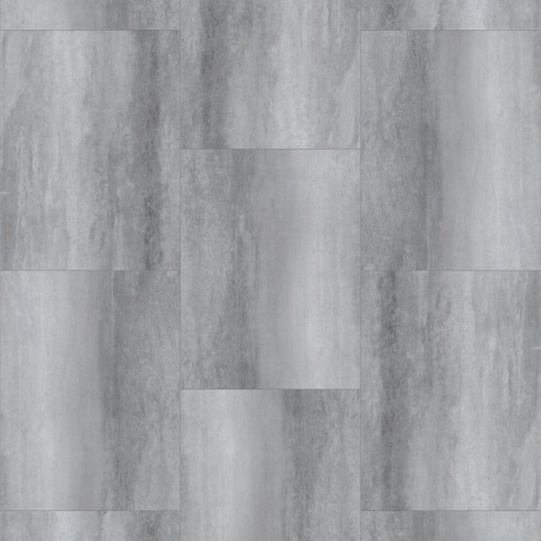 Next Floor Vinyl Tiles Patina Silver Stria Glue Down 18" x 24"