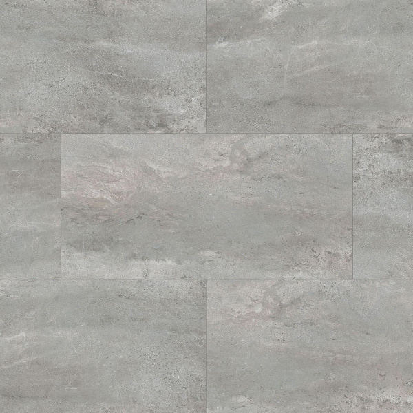 Cascade Vinyl Tiles Odyssey Ultra EVP Prehistoric Grey Click Lock 12" x 24"