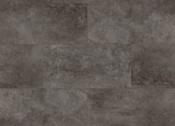 Cascade Vinyl Tiles Impact Carbon Concrete Glue Down 12-3/8" x 24-5/8"