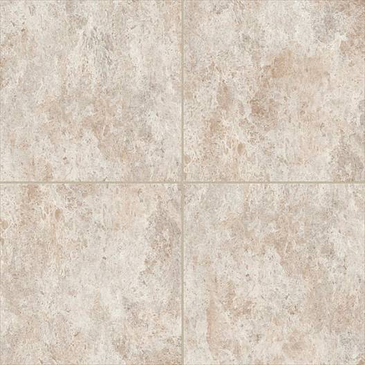 Centura Vinyl Tile UltraCeramic by American Biltrite Natural Sandstone Cream 18" x 18"