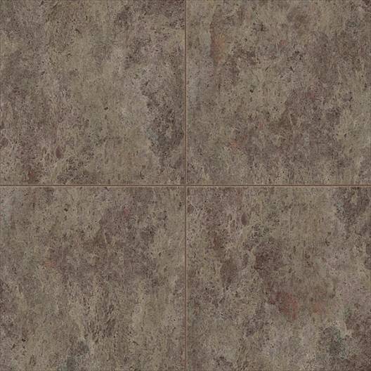 Centura Vinyl Tile UltraCeramic by American Biltrite Natural Sandstone Brown 18" x 18"